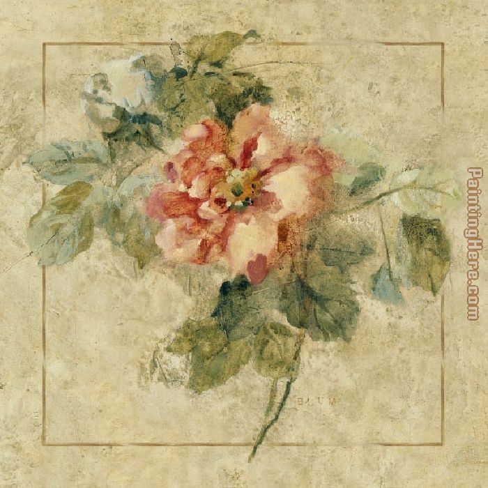 Provence Rose II painting - Cheri Blum Provence Rose II art painting Provence Rose II painting - Cheri Blum Provence Rose II art painting